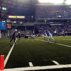 Touchdown impressionnant filmé de près