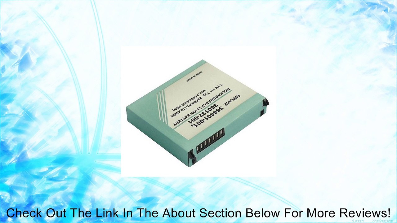 PowerSmart� 3.7V 2800mAh Pocket PC Battery for HP iPAQ hx2000, hx2100, hx2110, hx2115, hx2190, hx2195, hx2400, hx2410, hx2415, hx2490, hx2495, hx2700, hx2750, hx2755, hx2790, hx2790b, hx2795 Review