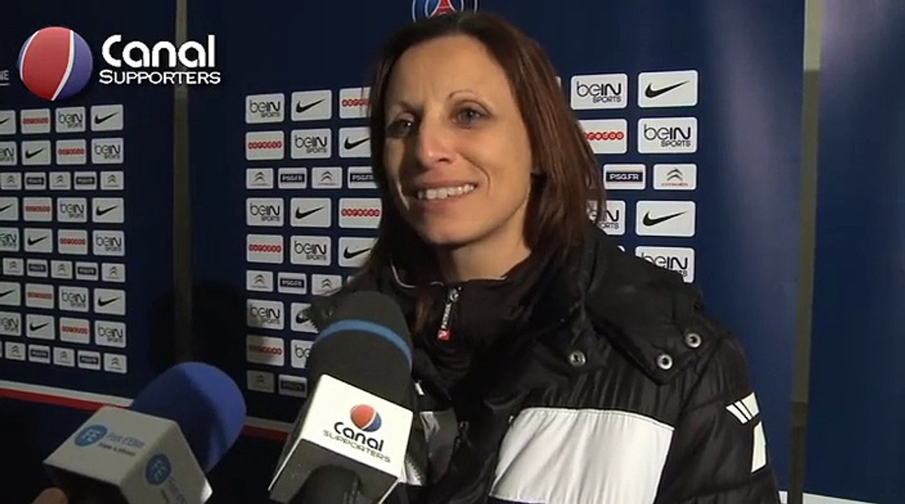(F) PSG / EAG - La réaction de Sarah M'Barek