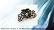 New Style Multi-color Crystal Bronze Metal Alloy Flower Hair Claws Clips Pins Review