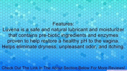 Luvena Personal Lubricant 1.3 oz. ( Multi-Pack) Review