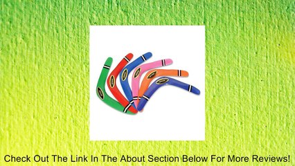 16" Boomerang - Assorted Colors (package of 12) Review