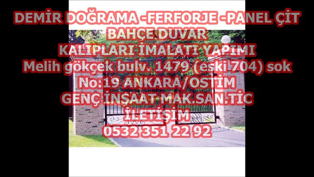 0532 351 22 92 ankara-ferforje-bahçe-kapısı-yapimi