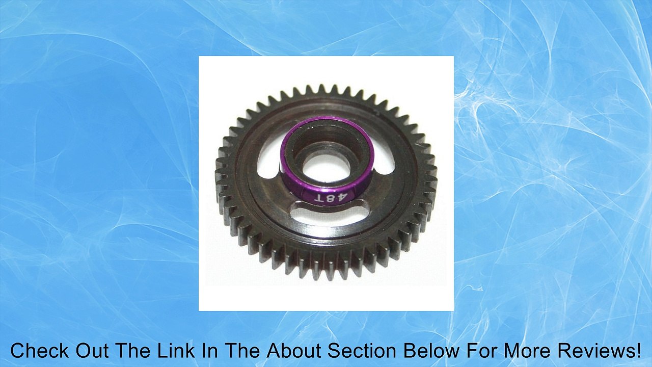 Hot Racing, SVXS848, 48 Tooth Spur Gear Steel, Traxxas 1/16 E Revo VXL Review