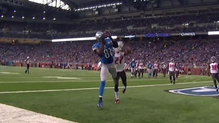 Calvin Johnson catches 6-yard TD