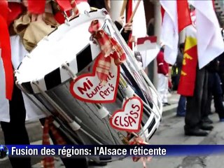 Mulhouse: une nouvelle manifestation en Alsace contre la réforme territoriale