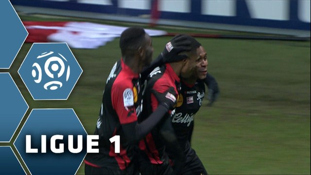 But Christophe MANDANNE (47ème) / Stade de Reims - EA Guingamp (2-3) - (SdR - EAG) / 2014-15