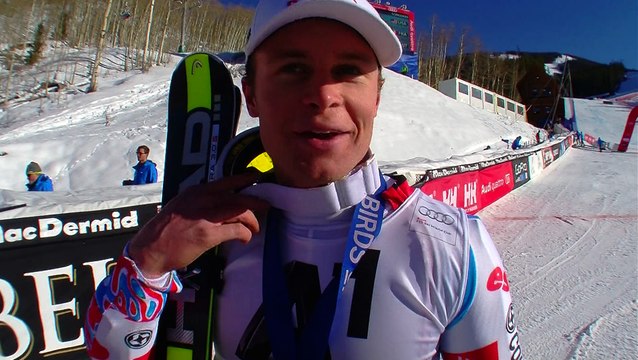 Interview d'Alexis Pinturault, 2nd sur le Géant de Beaver Creek - Vidéo FFS/Eurosport