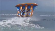 So crazy flying water wings... Insane and dangerous!