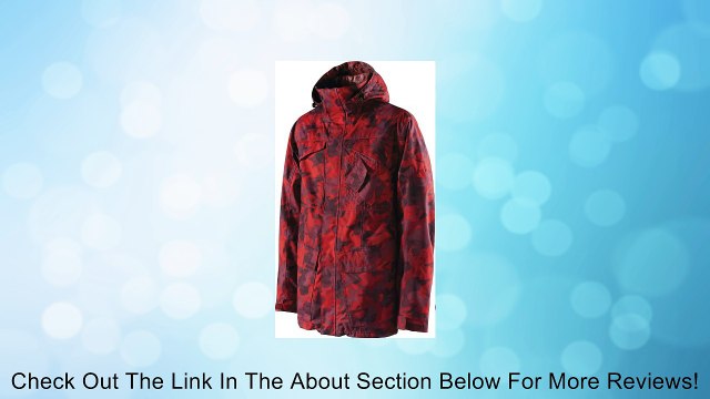 Special Blend Utility Ski Snowboard Jacket Red Rum Last Call Camo Sz L Review