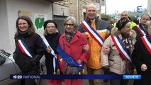 Manifestation pour soutenir le projet du Center Parcs à Roybon