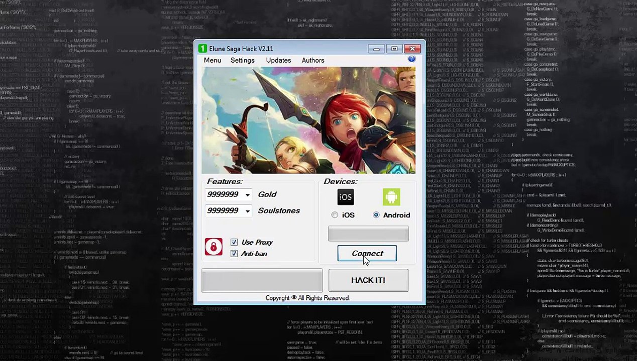 Elune Saga Hack Cheat Tool