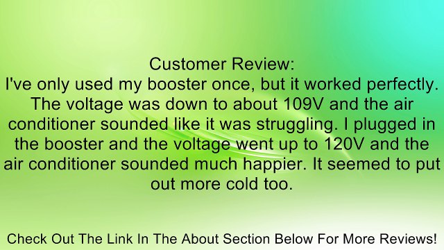 Technology Research 10176 30 Amp Voltage Regulator Review