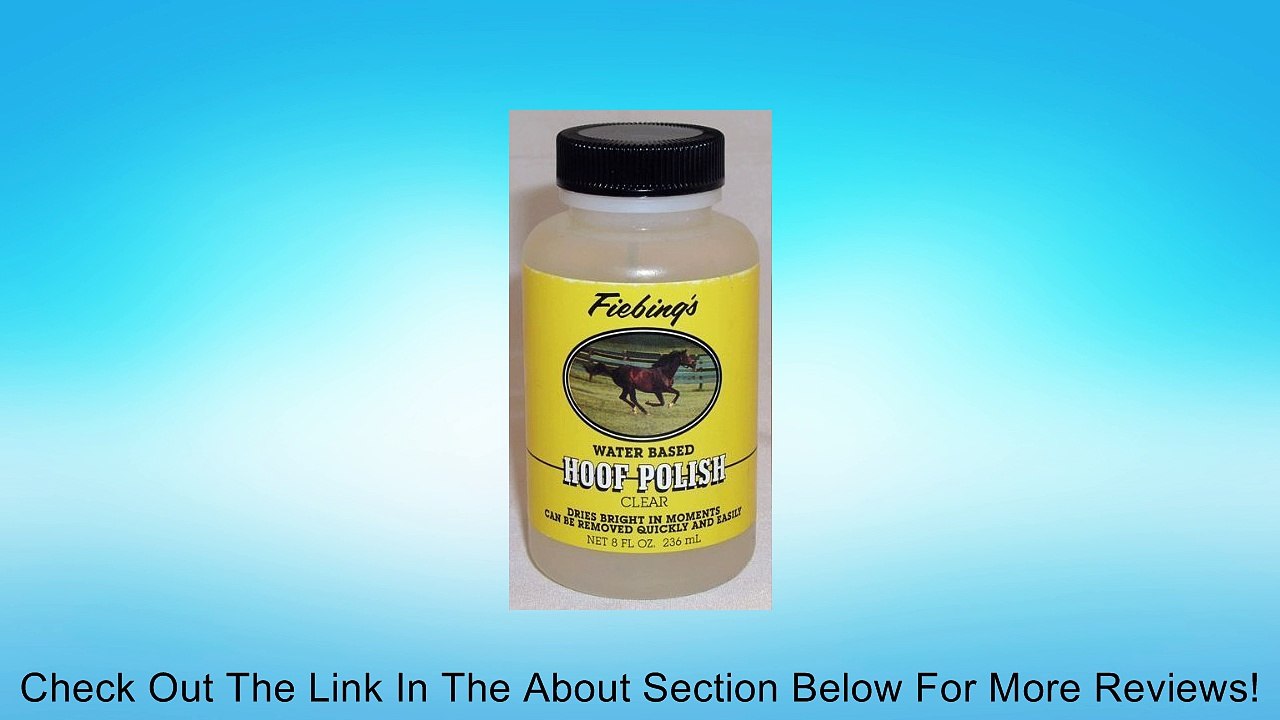 Fiebling's Hoof Polish Review