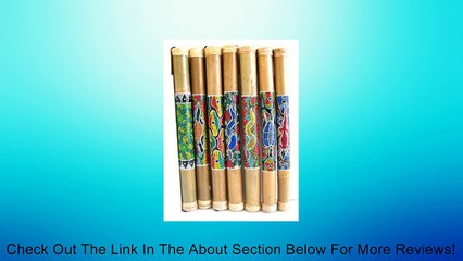 Rainstick Rain Stick Bamboo Rainstick Shaker Handpainted - 24", JIVE BRAND, WORLD BAZAAR Review