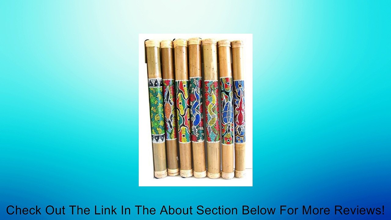 Rainstick Rain Stick Bamboo Rainstick Shaker Handpainted - 24", JIVE BRAND, WORLD BAZAAR Review
