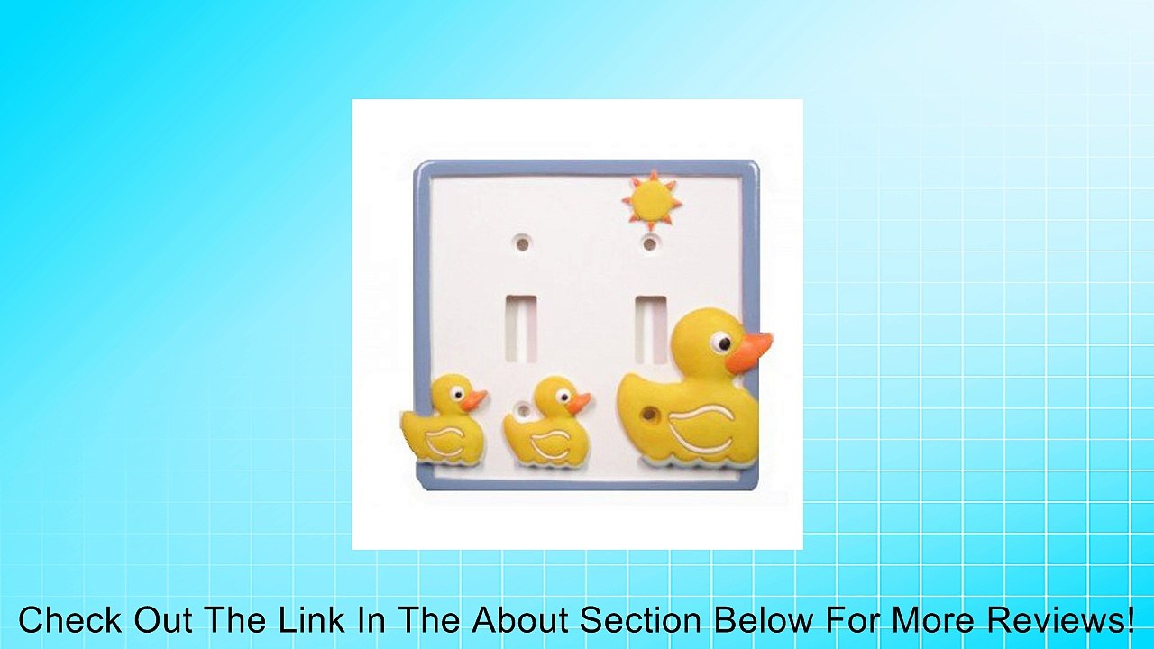 Just Ducky Yellow Duck Double Switchplate Review
