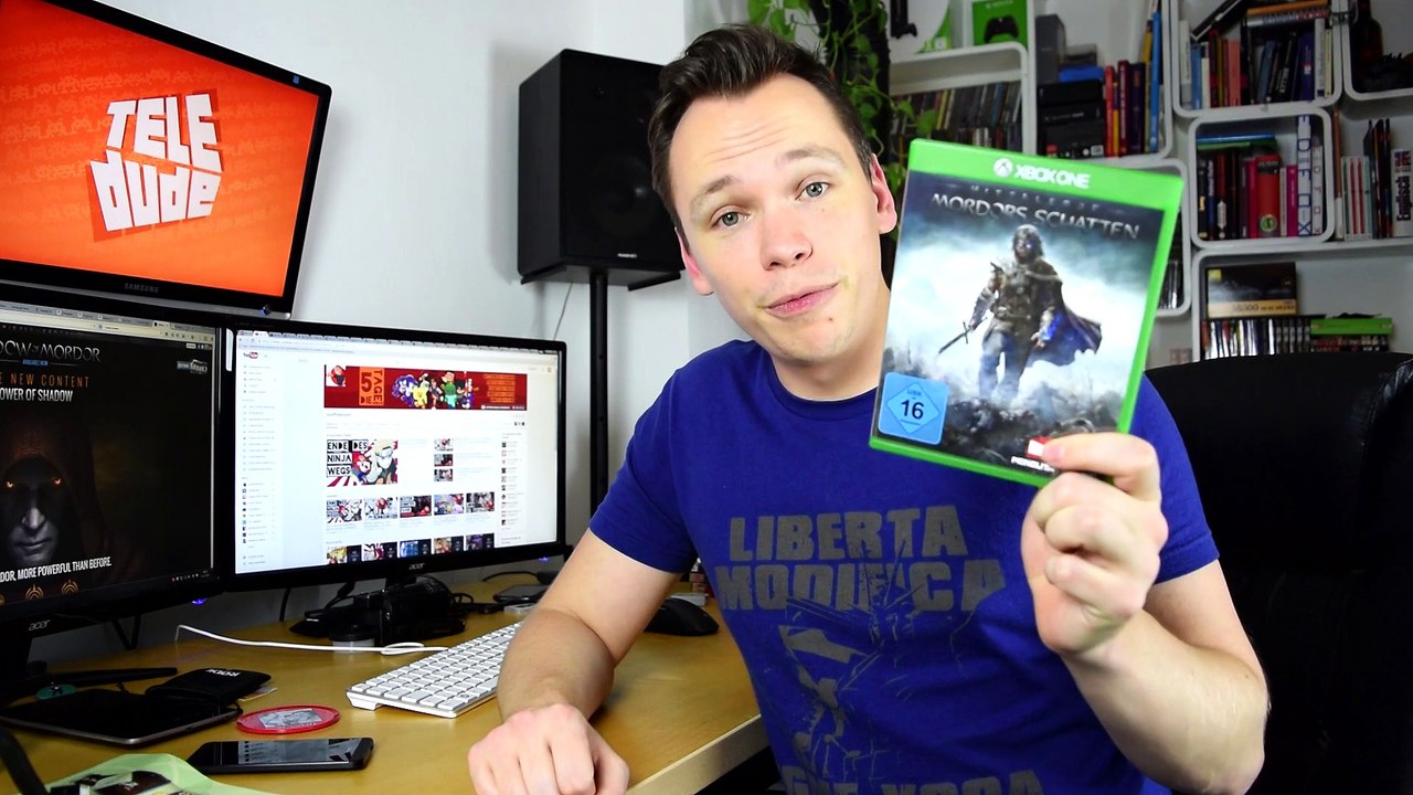 Mittelerde: Mordors Schatten (Openworld/Action RPG | XBOX/PS/PC) - Highspeed Review | TeleDude