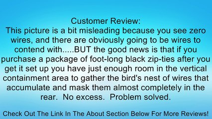 Altra Furniture Galaxy TV Stand with Mount for TVs Up to 50-Inch, Black Finish Review