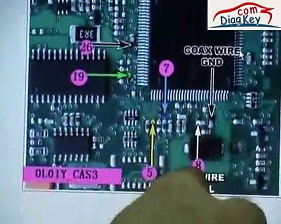 BMW CAS AK300 MCU 0BD Programmer