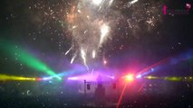 Saint-Nicolas : Spectacle pyrotechnique 2014 sur la Place Stan à Nancy