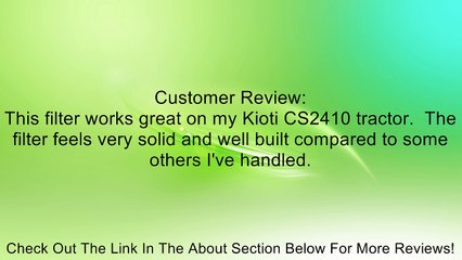 K&N HP-8031 Oil Filter Review