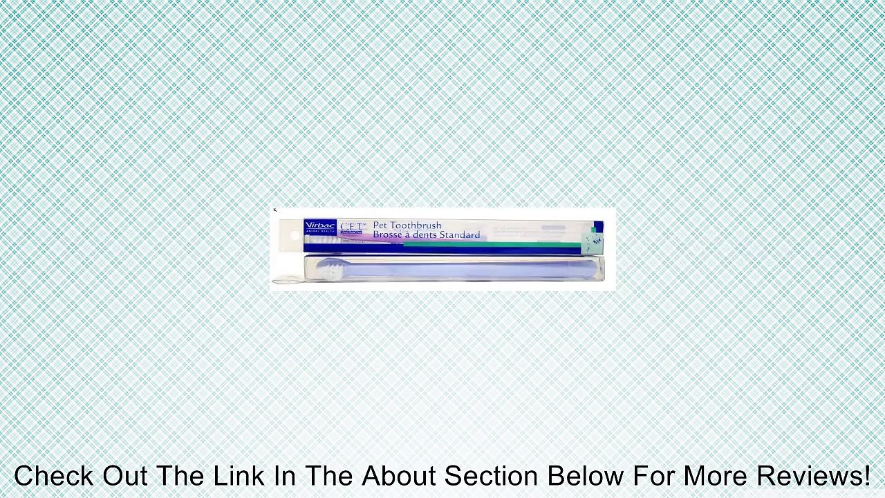 C.E.T. Single Ended Pet Toothbrush Review