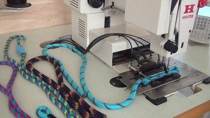 Rope stitching machine