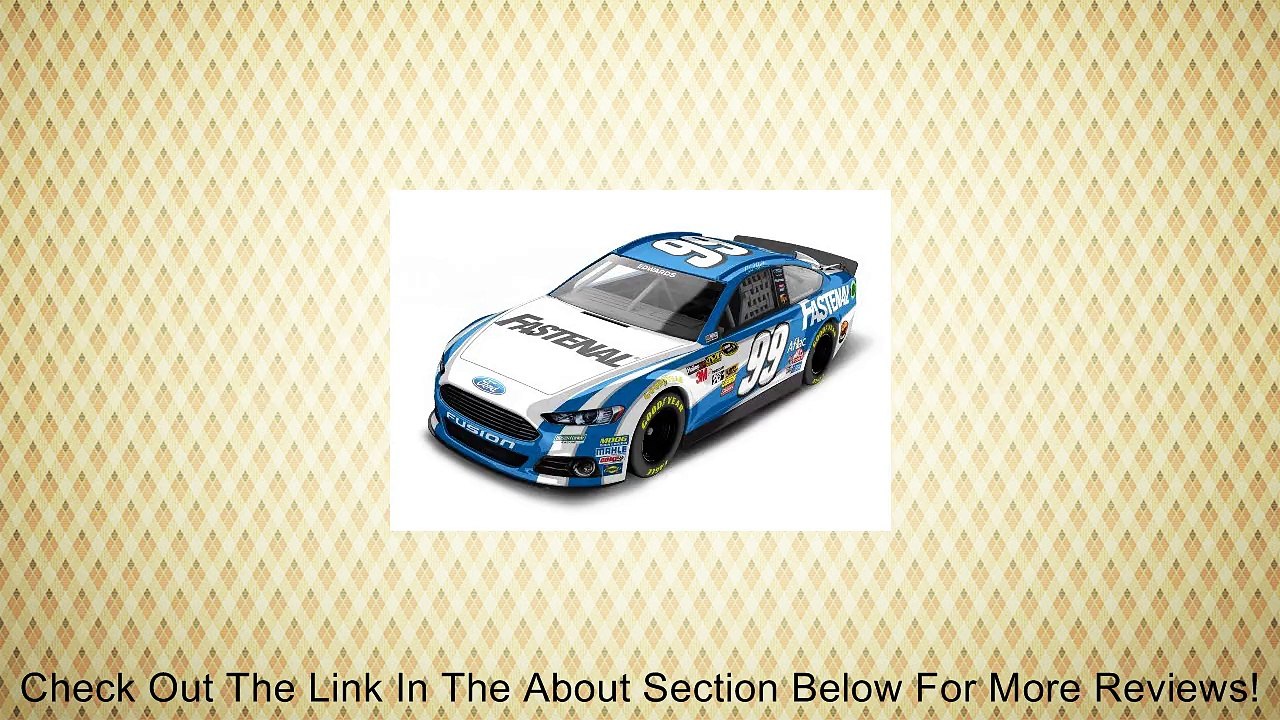 Carl Edwards #99 Fastenal 2013 Ford Fusion NASCAR Diecast Car, 1:64 Scale HT Review