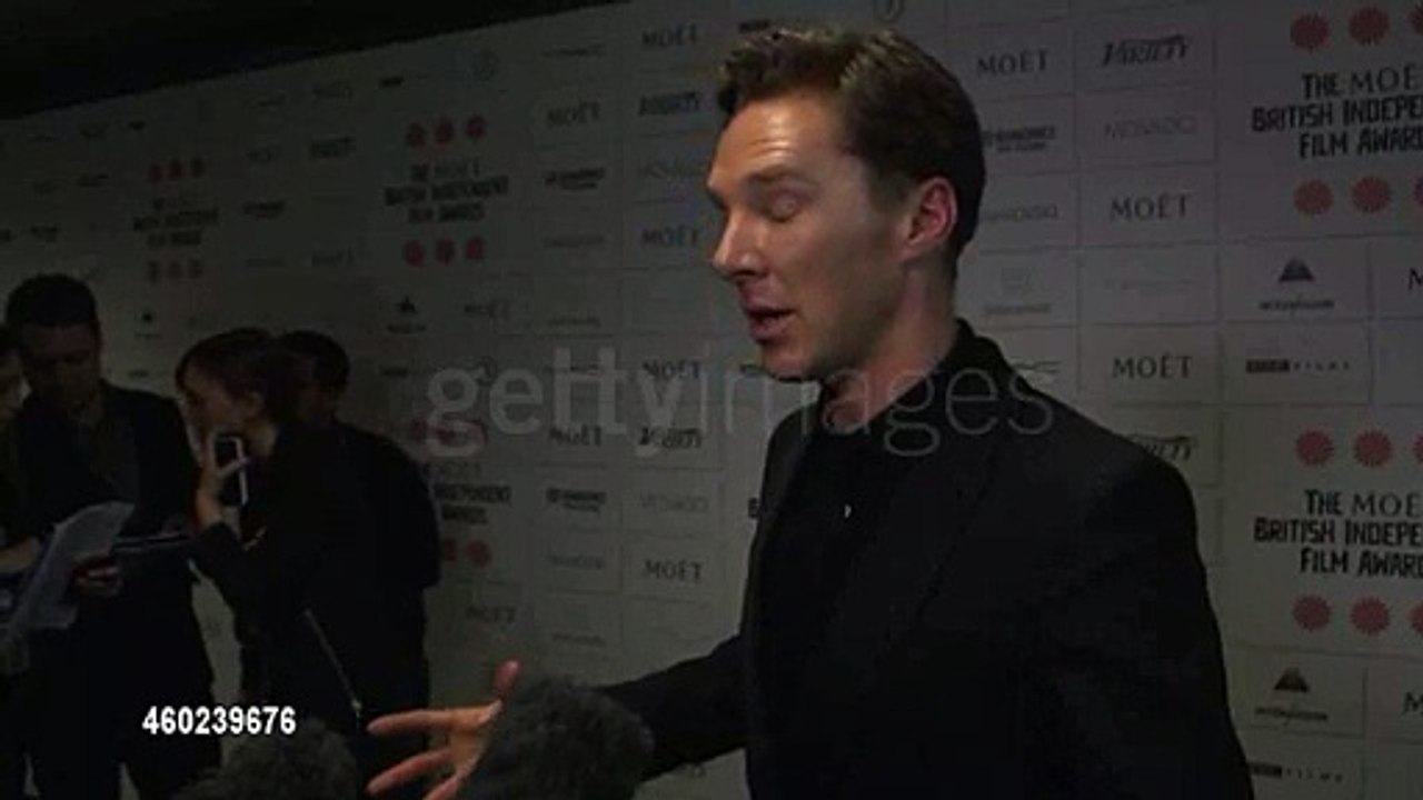 Benedict Cumberbatch at The Moet British Independent Film Awards 2014