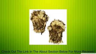 BearHands Little Girls'  Youth Faux Fur Mittens Review