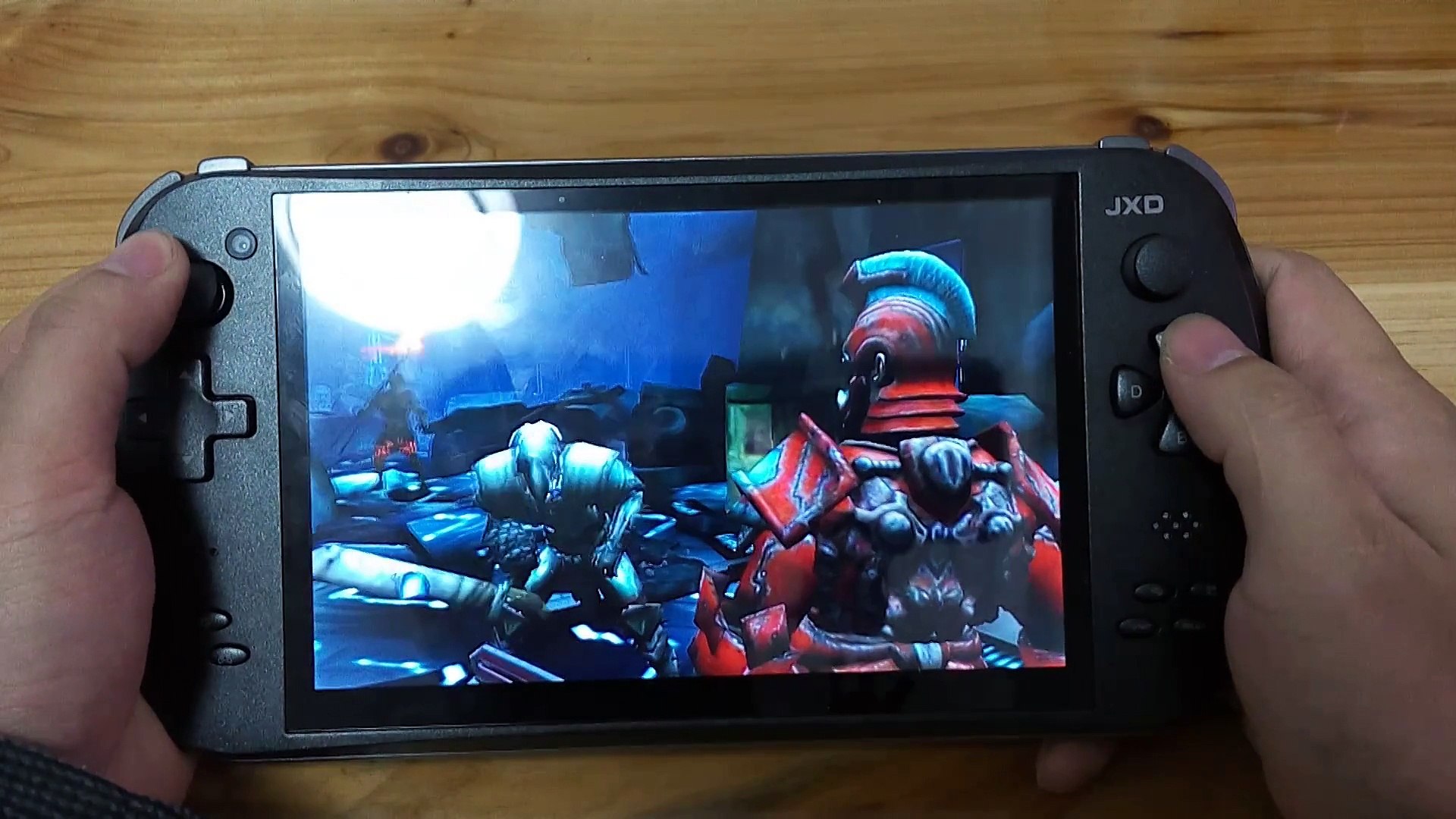 【01】God Fire Android Game on JXD S7800B Handheld Game Console