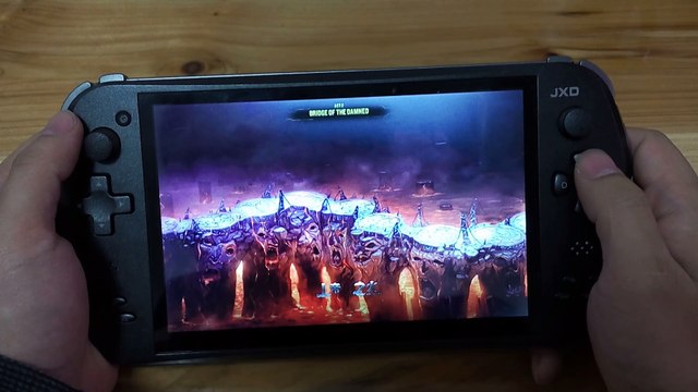 [02] God Fire Android Video Game on JXD S7800B game console