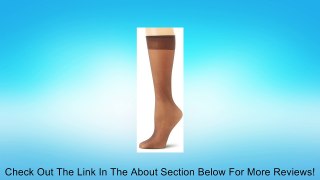 Hanes Too Day Sheer Knee Highs Reinforced Toe 3 Pairs Review