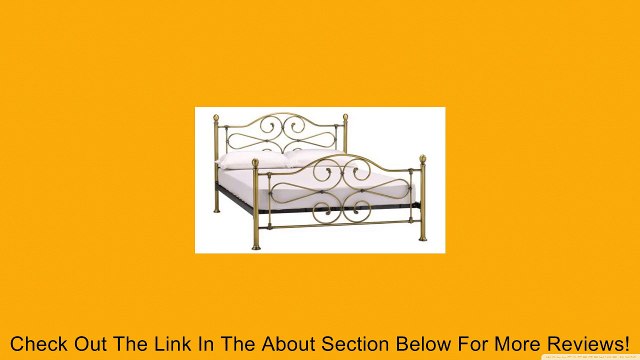 ACME 21514F 49-Inch Trissa Head/Foot Board, Full, Antique Brass Finish Review