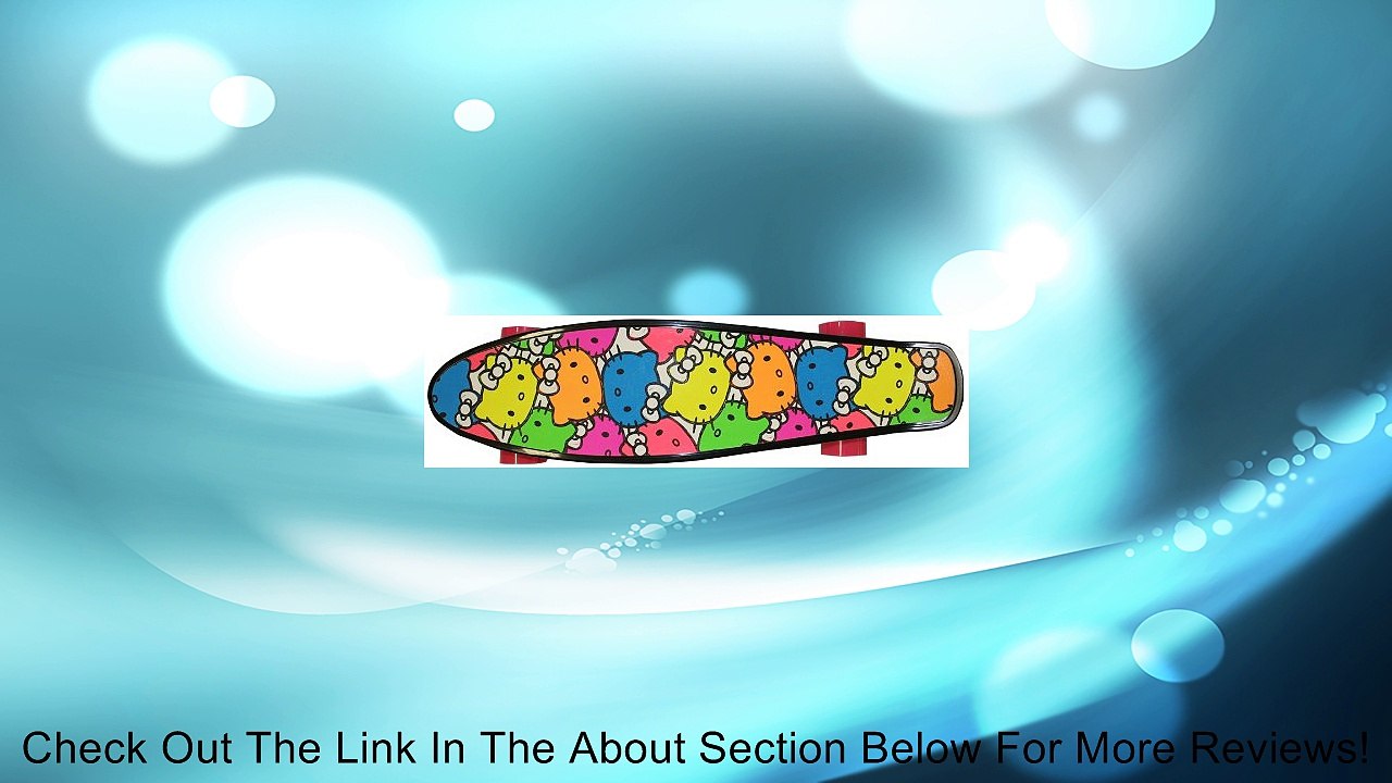 Hello Kitty 22-Inch Mini Cruiser Skateboard Review
