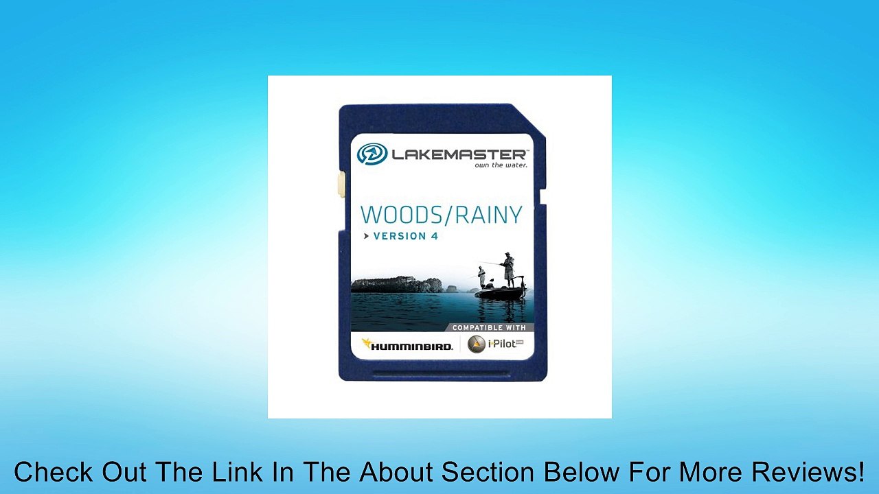 Lakemaster 6000271  Digital GPS Electronic Fishing Chart - Woods/Rainy Review