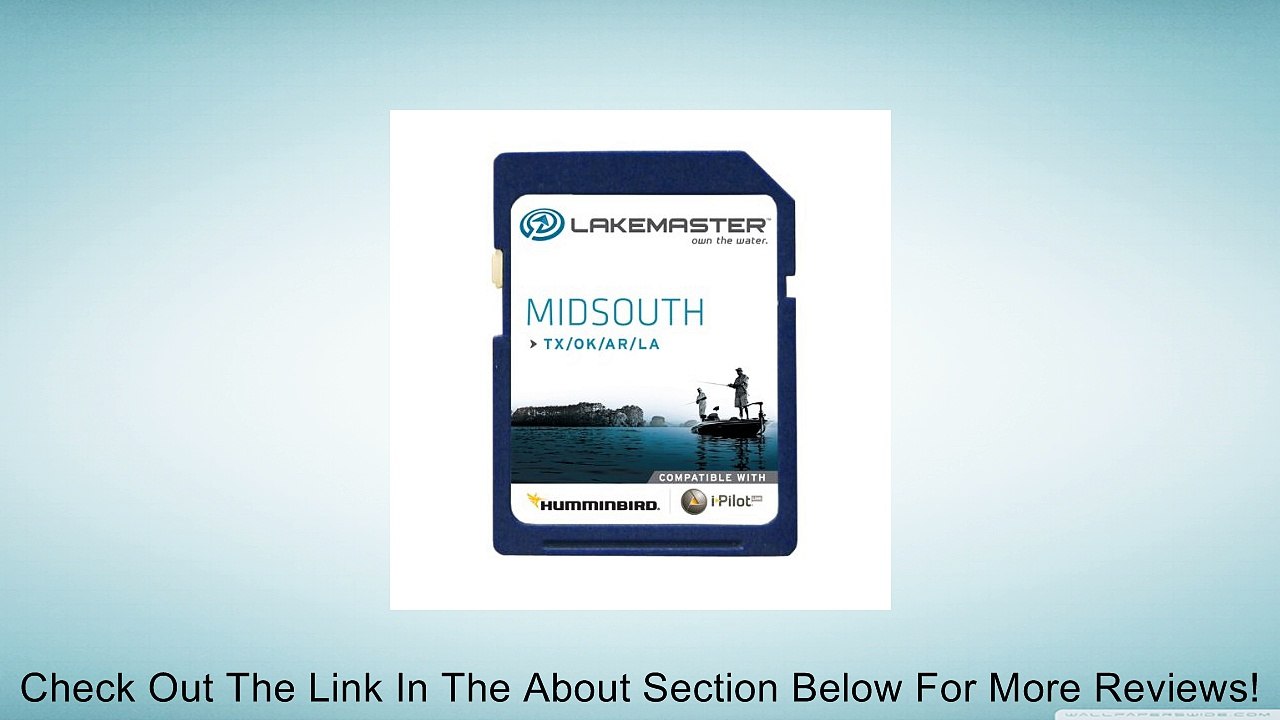 Lakemaster 6000091  Digital GPS Electronic Fishing Chart - MidSouth - Texas, Oklahoma, Arkansas, Louisiana Review