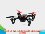 Hubsan X4 H107C 2.4G 4CH RC Quadcopter With Camera RTF - Black/Red