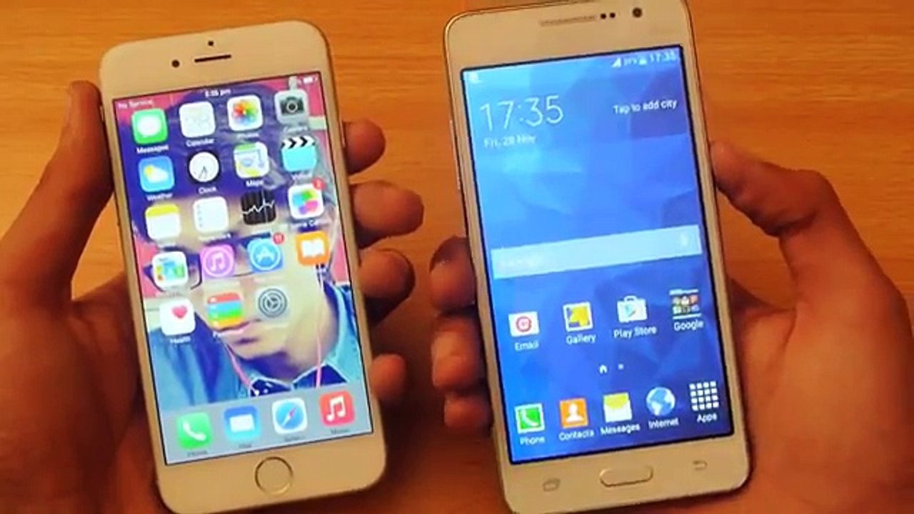 Samsung Galaxy Grand Prime vs iPhone 6 Which is Faster