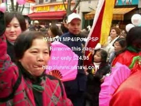 Défilé nouvel an chinois