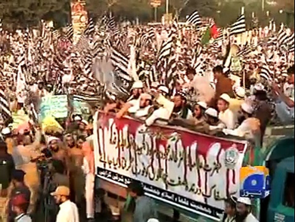 juifpakistan JUI karachi ka Ehtjaji Dharna Dr. Khalid Mahmood Soomro