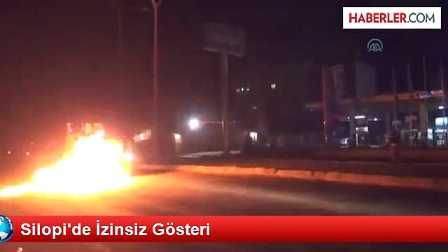 Molotoflu Saldırıya Uğrayan Zırhlı Araç Devrildi: 2 Polis Yaralı