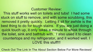 KABOOM SHOWER TUB AND TILE CLEANER 32 OZ Review