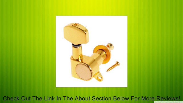 1set of 3L3R K-803 Guitar String Tuning Pegs Tuners Machine Heads Gold Review