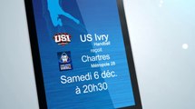 US Ivry Handball / Chartres Métropole 28 - ProD2 Handball replay