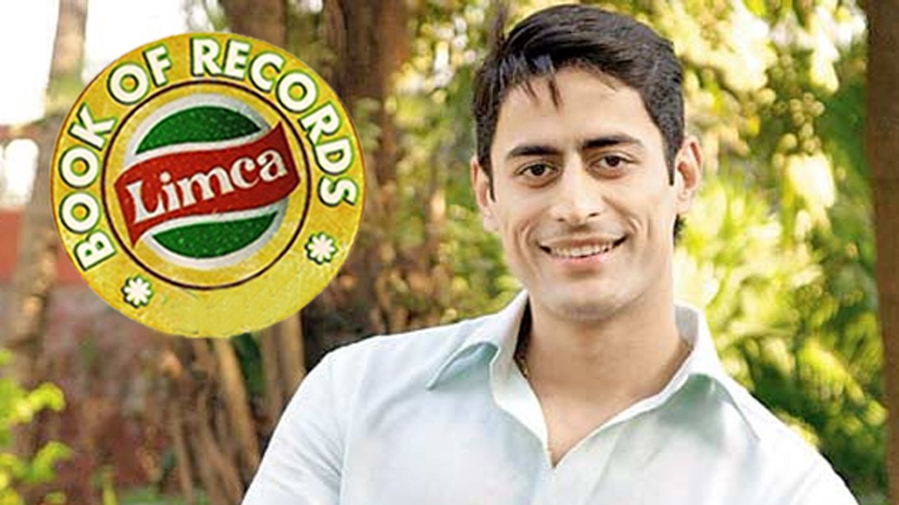 Mohit Raina Honoured At "The Limca Book Of Records"