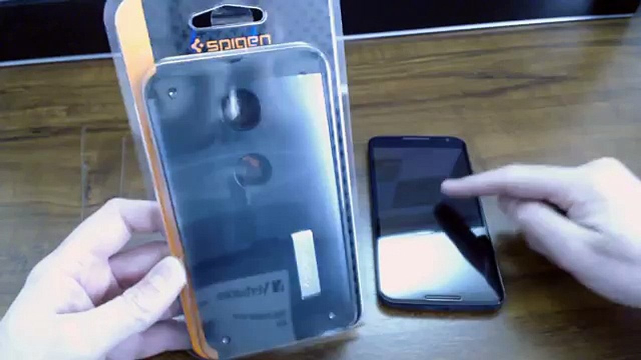 Nexus 6 SPIGEN Slim Armor Metal Slate Case Review