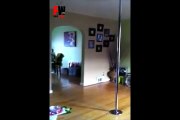 [+18 ~ Sexy Funny Girl]Pole Dancing Crash - Fails World