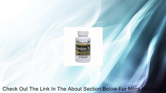 Mason Natural Desire-X, Horny Goat Weed, Capsules 60 ea Review